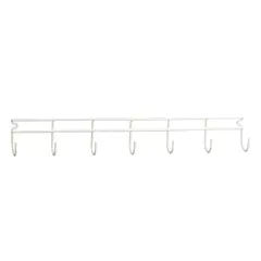 FQ - Colgador Organizador de Cocina 7 Ganchos 47.5x6.6x3.7cm