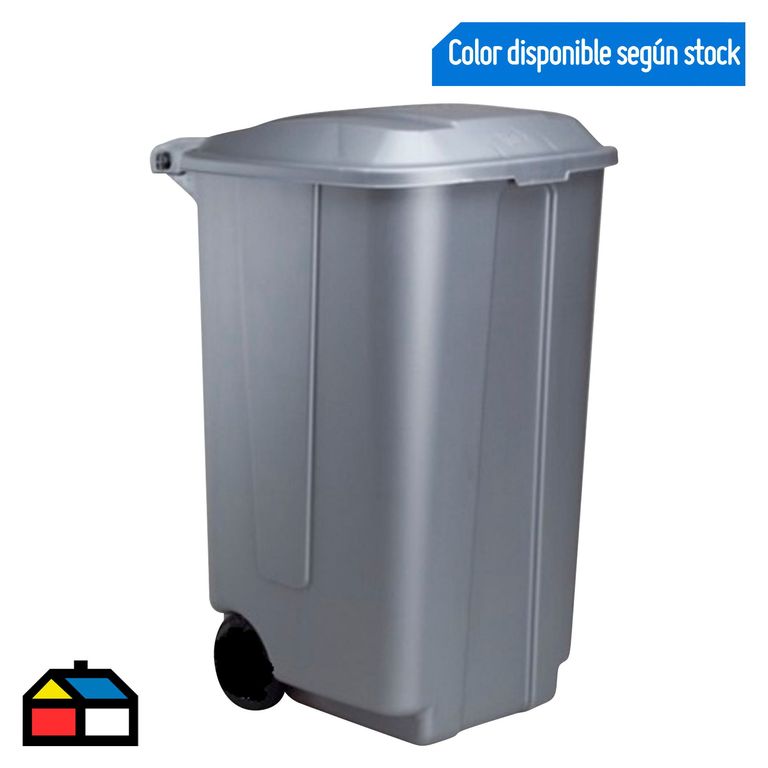 Contenedor de Basura con Ruedas 178L
