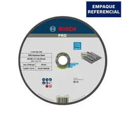 BOSCH - Disco Abrasivo de Corte para acero 230 x 2.0 mm