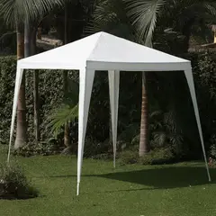 JUST HOME COLLECTION - Toldo Armable Metal Blanco 3x3m