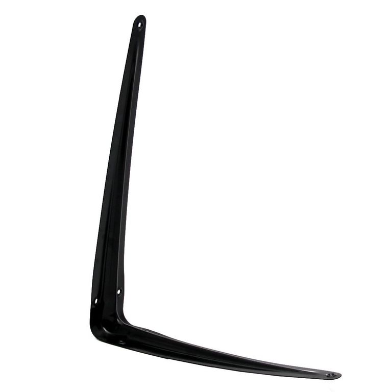 Soporte Repisa Metal 30x35cm Negro