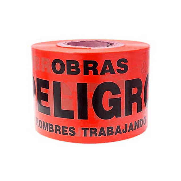 Cinta de Seguridad de Señalización Rojo 400 m