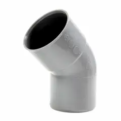 PLASTICA - Codo PVC 2" 45° Desagüe
