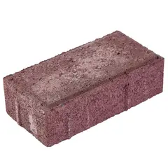 undefined - Adoquín Rectangular Koncreto® Rojo 10x20x6cm