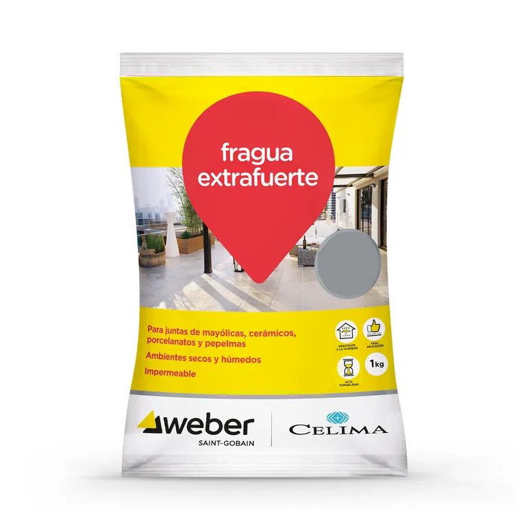 Fragua para Cerámicas o Porcelanatos Celima Aluminio 1kg