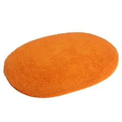 CASA BONITA - Piso de Baño Ovalado 45x60cm Naranja