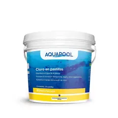 AQUAPOOL - Cloro en Pastillas 4 kg