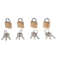 KARSON - Candado Estándar Fixser 20 mm x 4 unid