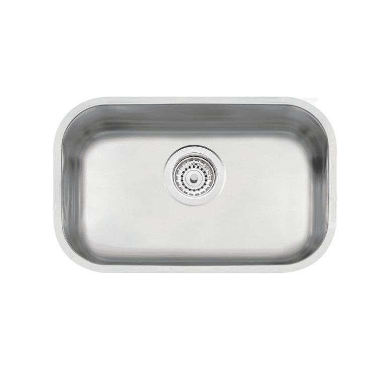 Lavadero de Cocina Acero Inoxidable Tramontina 1 Poza Rectangular 47x30cm