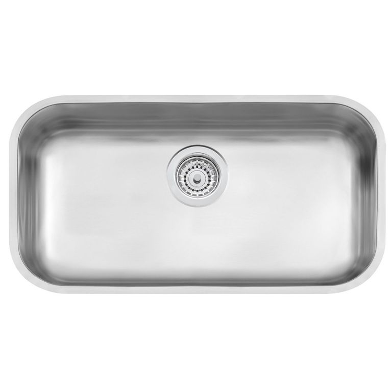 Lavadero de Cocina Acero Inoxidable Tramontina 1 Poza Rectangular 56x34cm
