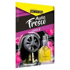 SIMONIZ - Kit Ambientador para Auto Fresco Chicle más Repuesto 10ml