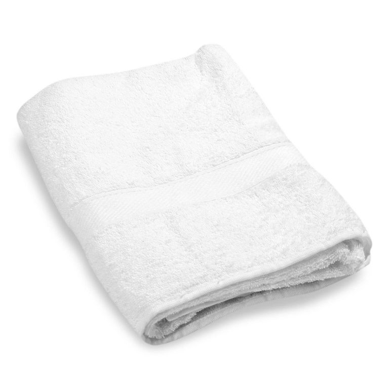 Toalla de Baño Algodón 400gr 75x132cm Blanca