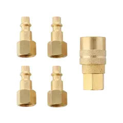 UBERMANN - Set de 5 Conectores Hembra 1/4" Redline