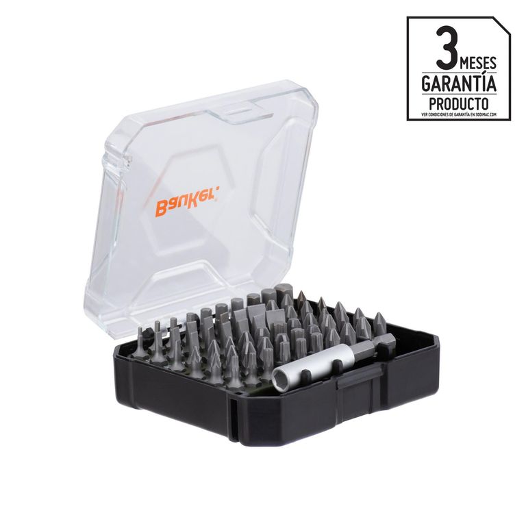 Set de Accesorios para Atornillador 61 Piezas Bauker