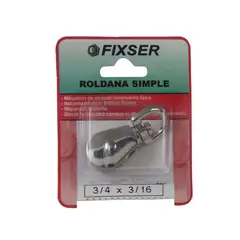 FIXSER - Roldana Simple 3/4 X3/16 1 unid.
