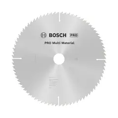 BOSCH - Disco Sierra Multimaterial 10" 80 Dientes