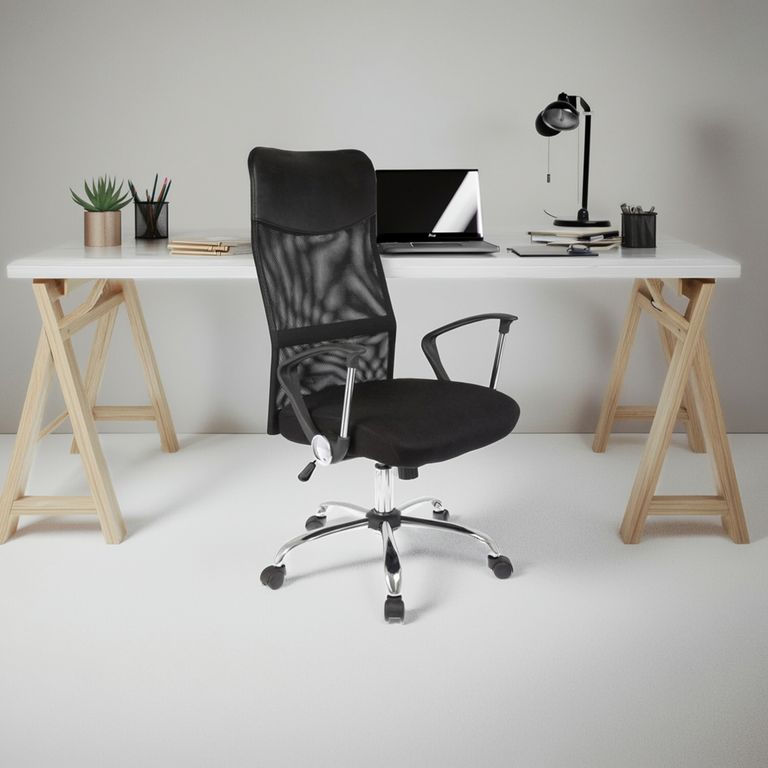 Silla de Oficina Gerente Negra