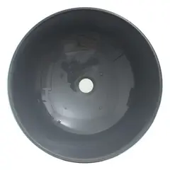 SENSI DACQUA - Lavamanos para Sobreponer Vidrio Redondo Plomo