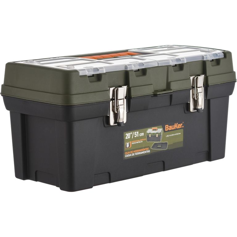 Caja Herramientas 20 Rimax Plástico Bauker