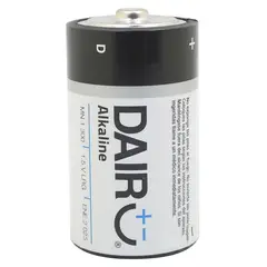 DAIRU - Pack de 2 Pilas Alcalinas D 1.5V