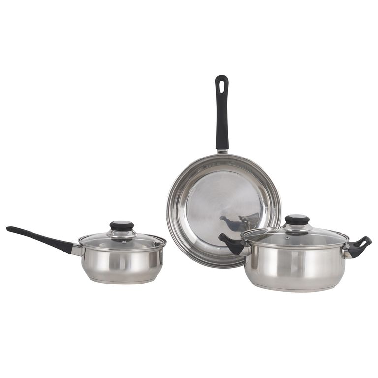 Juego De Ollasero Inox 5 Pzas.