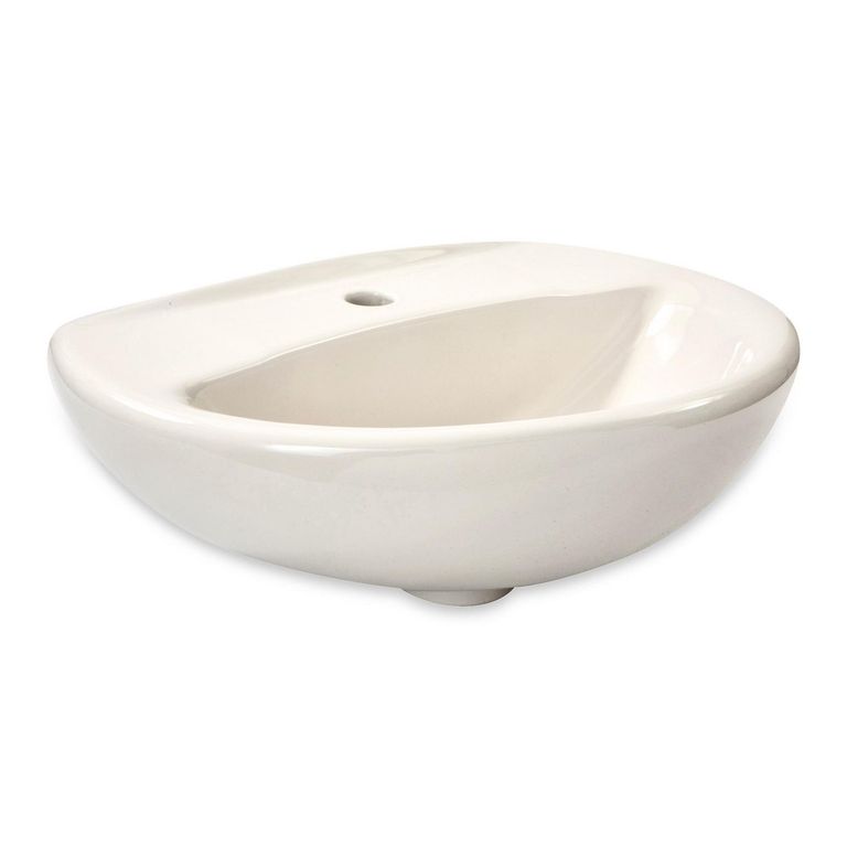 Lavamanos Sobre Pedestal Trebol Fontana Bone