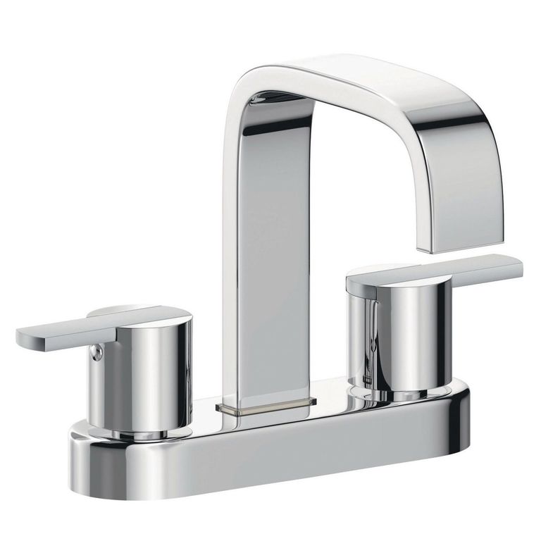 Llave de Lavatorio Mezcladora Buzios Lever 4''