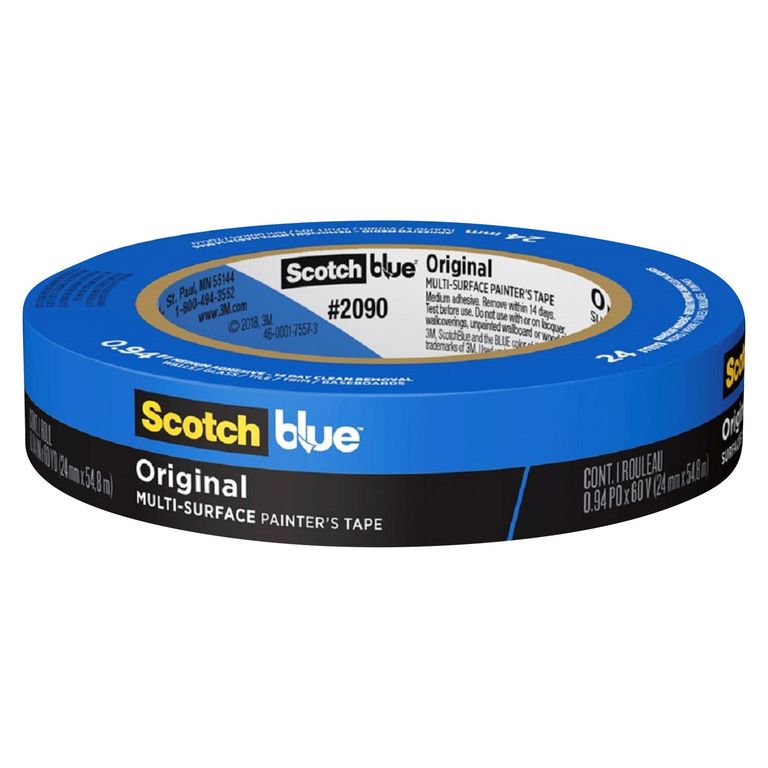 Cinta Masking Tape Azul 3M, 24 mm x 54,8 m