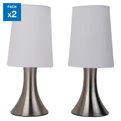 CASA BONITA - Lámpara de Mesa Dijon Pack x 2