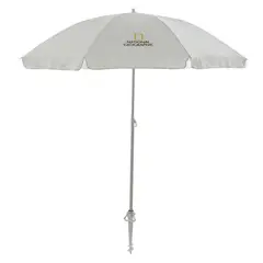 NATIONAL GEOGRAPHIC - Sombrilla de Playa +UV 50 1.9m Blanca