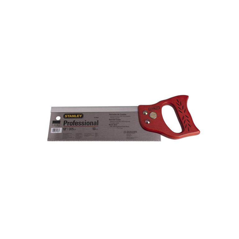 Serrucho Costilla Profesional 12" Stanley