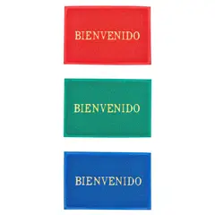 RAPALLO - Felpudo Rectangular Bienvenido 60x40cm