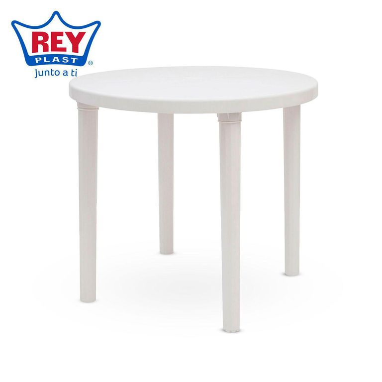 Mesa Redonda Caral 79 cm Blanca