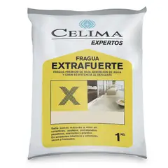 CELIMA - Fragua para Cerámicas o Porcelanatos Blanco humo 1kg