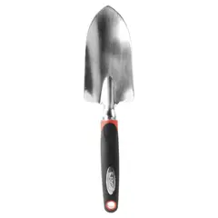 ERGO - Pala Ancha Deluxe Aluminio Negro/Rojo 7.2x30cm
