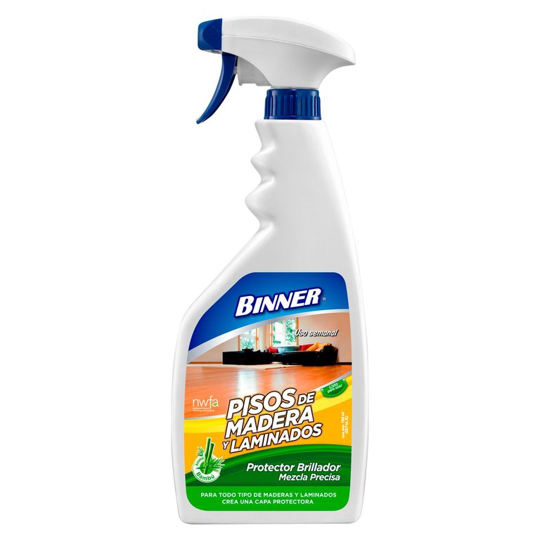 Protector Brillador de Pisos de Madera + Laminados 700 ml.