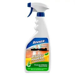 BINNER - Protector Brillador de Pisos de Madera + Laminados 700 ml.