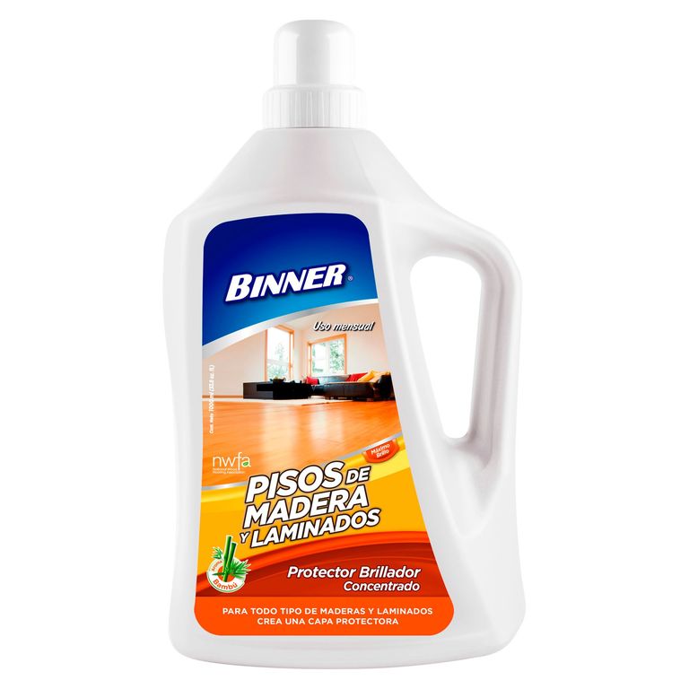 Protector Brillador de Pisos de Madera + Laminados 1L