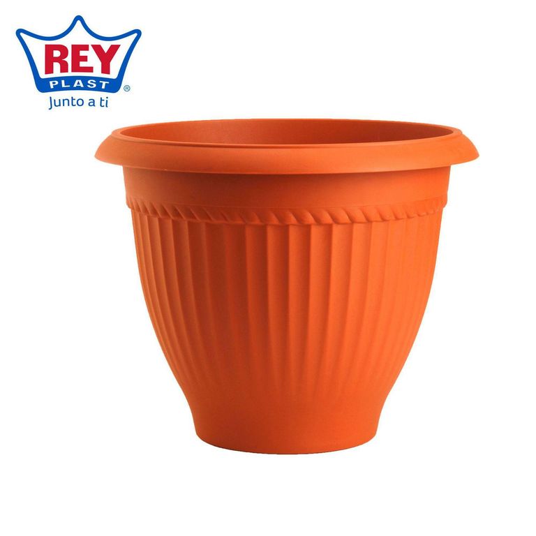 Maceta Palmeto con Base N1 Naranja 35x28.5x
