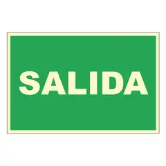 FIXSER - Señal de Salida 20x30 cm.