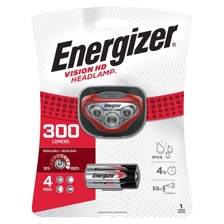 Linterna de Cabeza 300lm Energizer