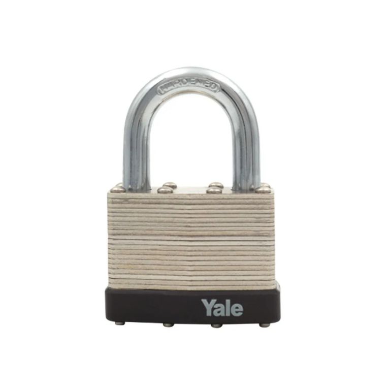 Candado de Acero Inoxidable Laminado Yale 50 mm