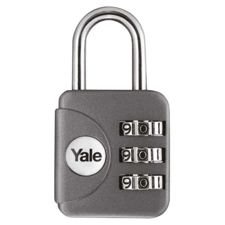 Candado con Clave Yale YP1 28 mm Gris