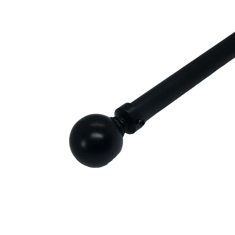 Terminal Bola fierro negro 28mm (2un)