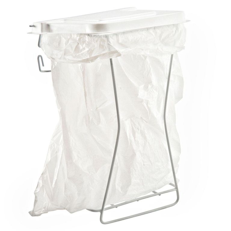 Basurero Grande con Tapa 31.5x20x18.5cm