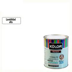 KOLOR - Esmalte sintético Estándar blanco 1 gl