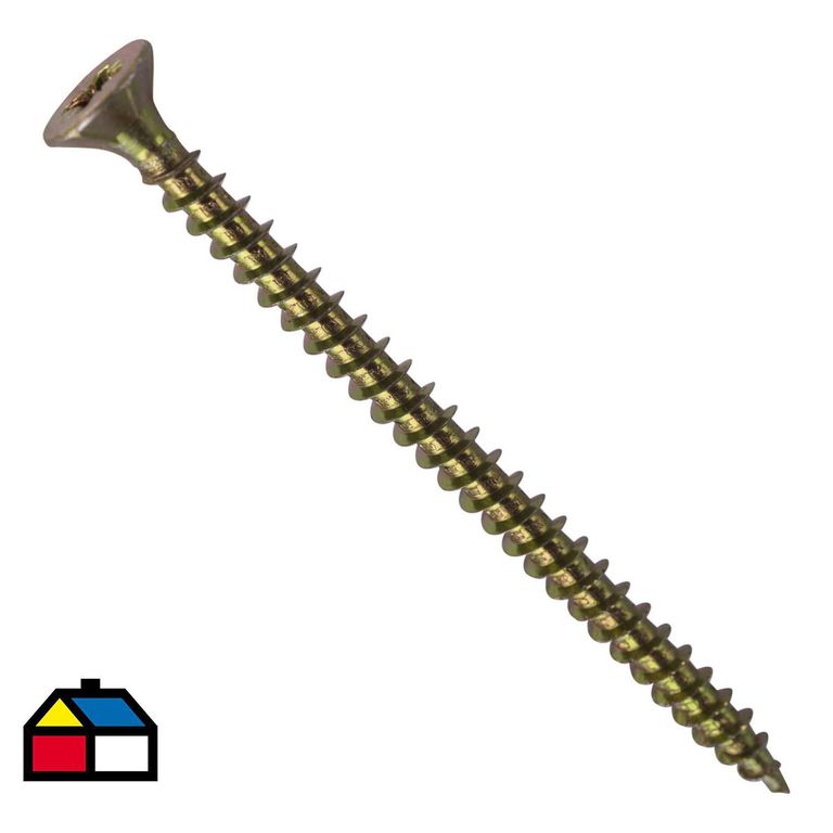 Tornillo para Madera Aglomerado 5x3" x 144 unid