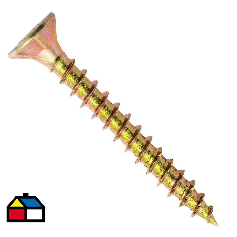 Tornillo para Madera Aglomerado 35x11/4" x 144 unid