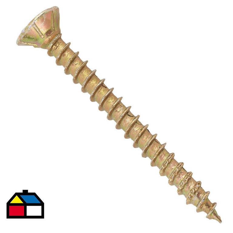 Tornillo para Madera Aglomerado 4x1 1/2" x 144 unid