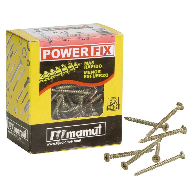 Tornillo para Madera Aglomerado 4x2" x 144 unid